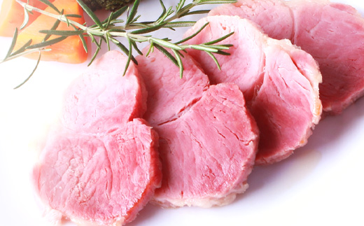 鹿籠豚ハンバーグ＆ボンレスハムセット 枕崎産黒豚使用 A6-6【配送不可地域：離島】