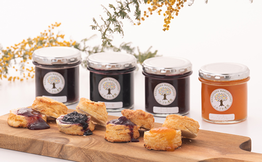 手作りジャムセットA　A6-19【配送不可地域：離島】