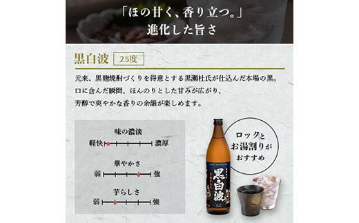 【敬老の日・のし付き】限定＆枕崎の定番飲み比べセット  A6-125S【配送不可地域：離島】