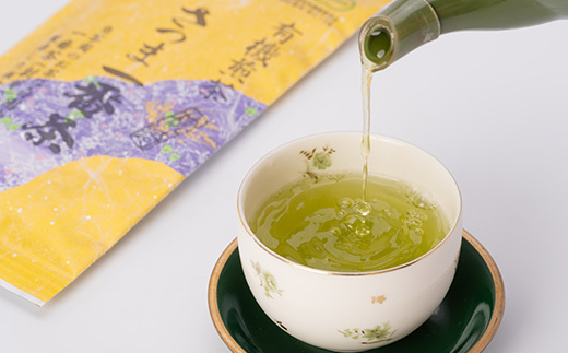 【のし付き・御歳暮】一番茶のみ使用!有機栽培緑茶 さつま一番茶【100g×3袋】 A6-117S