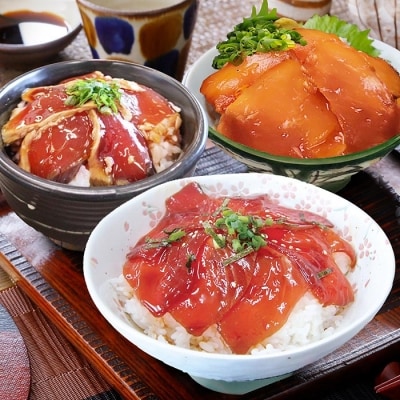 枕崎ぶえん鰹800g ＆ 漬け丼3種9袋(かつお・まぐろ・ネギトロ) A6-140【配送不可地域：離島】