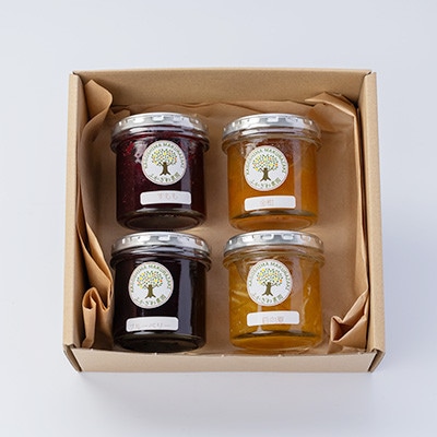 【のし付き・お歳暮】果実たっぷり手づくりジャムセットC　A3-30S【配送不可地域：離島】