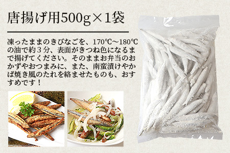 枕崎産 きびなご【合計2kg】冷凍 一夜干し 唐揚げ用 詰め合わせ A3-110【配送不可地域：離島】