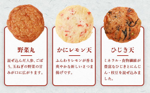 【父の日】 鹿児島 さつまあげ 松野下蒲鉾 ～「ありがとう」さつまあげ9種詰合せ～ A3-197F【配送不可地域：離島】