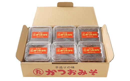 枕崎 まるた屋 無添加 かつおみそ 12個 A8-8【配送不可地域：離島】