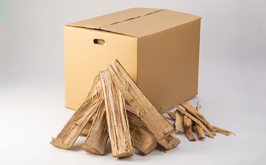 鹿児島県産乾燥薪　樫カシ約25キロ　A1-3【配送不可地域：離島】