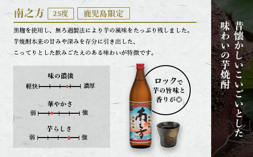 【のし付き・お中元】限定＆枕崎の定番飲み比べセット A6-125C【配送不可地域：離島】