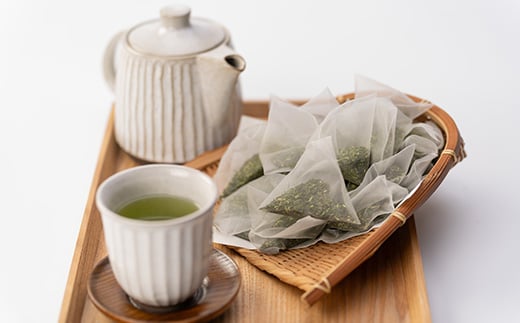 【のし付き・お歳暮】「天然玉露あさつゆ」緑茶ティーバッグ(5g×25P)×6袋 A8-86S【配送不可地域：離島】