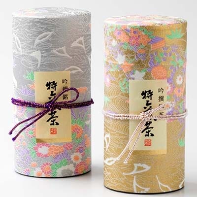 お茶の老舗厚石園の特上深蒸し煎茶【茶缶付】 お茶 深蒸し茶 煎茶 セット B3-29【配送不可地域：離島】