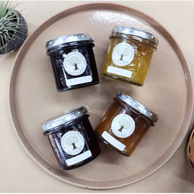 【お歳暮・のし付き】果実たっぷり手づくりジャムセットC　A3-30S【配送不可地域：離島】