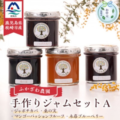 【のし付き・お中元】手作りジャムセットA　A6-19C【配送不可地域：離島】