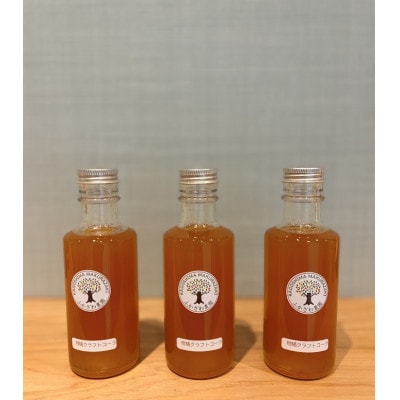 果実から生まれた身体に優しいコーラ【柑橘クラフトコーラ】計540ml A3-387【配送不可地域：離島】