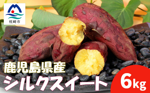 【先行予約】本場鹿児島さつまいも【シルクスイート】6kg　2025年10月より発送A3-58【配送不可地域：離島】