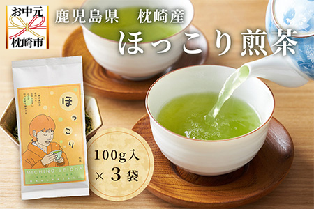 【のし付き・お中元】ほっこり煎茶 100g×3袋　A5-1C【配送不可地域：離島】