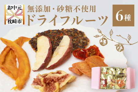 【のし付き・お中元】ドライフルーツ6種 (大6袋) 詰め合わせギフト fラボ B3-41C