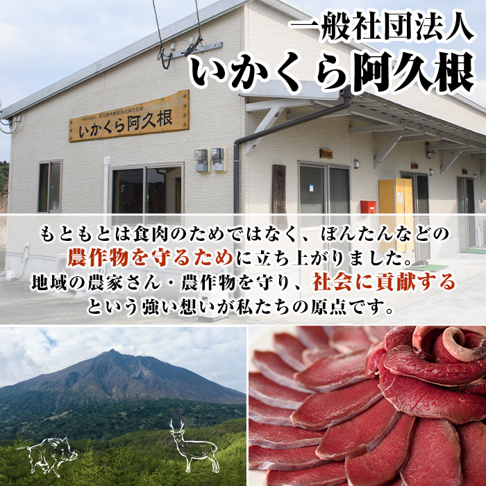 阿久根産鹿肉モモブロック(約1kg～1.2kg)煮込み料理 バーベキュー BBQ ブロック肉 ジビエ しか肉 もみじ もみじ鍋 低カロリー 高たんぱく ダイエット 鉄分 山の幸【一般社団法人いかくら阿久根】akn076-01
