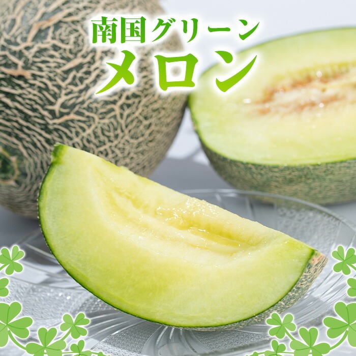 ＜2026年6月下旬以降順次発送予定＞数量限定！鹿児島県産南国グリーンメロン(4玉・計6kg) 数量限定 メロン フルーツ 青肉 果物 くだもの 果実 国産 九州産 鹿児島県産【松永青果】akn053-30