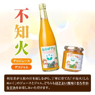 デコジュース&さをり織りバッグ小(2種・合計3個)国産 飲み物 ドリンク セット ジュース 不知火 オレンジ 柑橘 飲料 加工品 織物 ギフト プレゼント【デイハウスふたば脇本】akn041-06