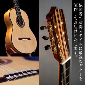 ＜制作期間6ヶ月～1年間＞スティーブン・フォーク制作 ハンドメイド クラシックギター(1本・ケース付き)国産 工芸品 ギター クラシックギター 手作り オリジナル【スティーブン・フォーク ギター】akn024-03