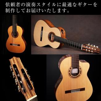 ＜制作期間6ヶ月～1年間＞スティーブン・フォーク制作 7弦ギター(1本・ケース付き) 楽器 ギター フラメンコギター 7弦 オーダーメイド スペイン式 音楽 趣味【スティーブン・フォーク ギター】akn024-06