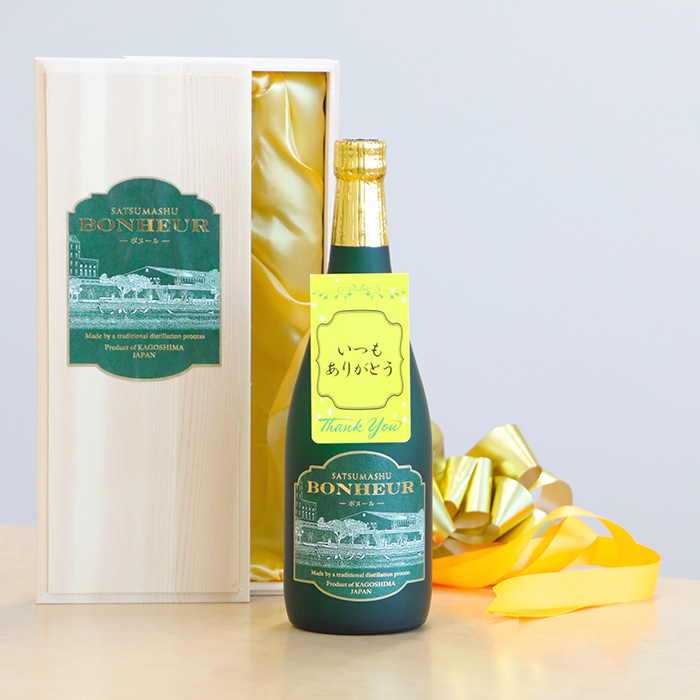 i286-f 【父の日ギフト】BONHEUR-ボヌール-ワイン酵母と黄麹を組み合わせたフルーティな香りの本格芋焼酎！父の日 焼酎 芋焼酎 本格芋焼酎 ワイン酵母 黄麹 ストレート ロック 水割り 家飲み 宅飲み お祝い 特別な日に プレゼント 贈り物【出水酒造 izumi-syuzou】