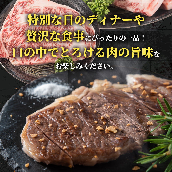 i1003 鹿児島県産 黒毛和牛 サーロインステーキ(計約360g・約180g×2枚)【スターゼン】