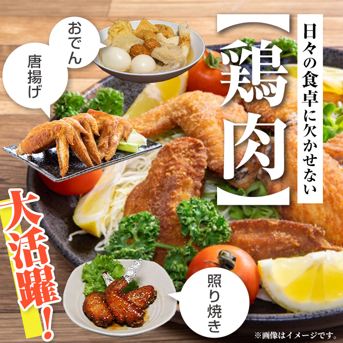 i1093 鹿児島県産 若鶏 手羽先 (2kg×4P・計8kg ) 鶏肉 手羽先 国産 九州産 冷凍 手羽さき とり肉 若鶏 唐揚げ チキン 煮込み料理 【まつぼっくり】