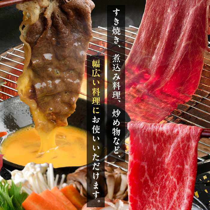 i1332-A ＜定期便・計3回(連続月)＞ 鹿児島県産 黒毛和牛 5等級！カタ(ウデ)スライス(600g×3回・計1.8kg) 国産 九州産 牛肉 黒毛和牛 定期便 赤身 カタ ウデ スライス 肉 お肉 薄切り すき焼き しゃぶしゃぶ 個包装 冷凍配送 3回 連続 月 【スターゼン】