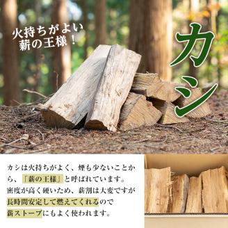 i793-03 鹿児島県産の薪 MAKIDON 高級カシ材 (約20kg×1箱) 薪 まき 20kg 薪ストーブ 木材 焚火 たきび アウトドア  キャンプ カシ 乾燥済 【WOODLIFE】: 出水市ANAのふるさと納税