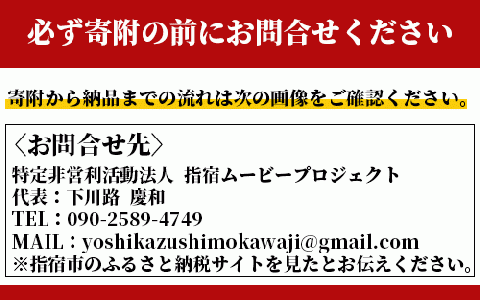 【あなたの指宿の思い出が映画に！】パーソナルシネマ制作チケット プレミアムプラン(指宿ムービープロジェクト/600-1027)