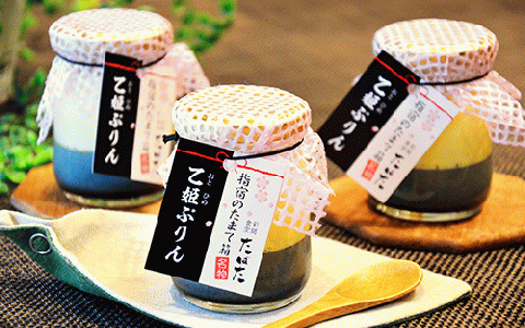 食彩空間たばた特製！乙姫ぷりん6個入り(たばた/A-431)