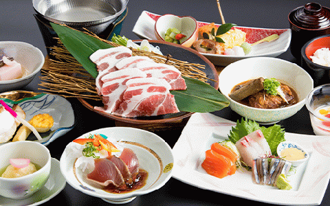 【館内で砂むし温泉が楽しめる♪】1泊2食付ペア宿泊券 黒豚しゃぶ鍋会席プラン(指宿フェニックスホテル/110-1069)