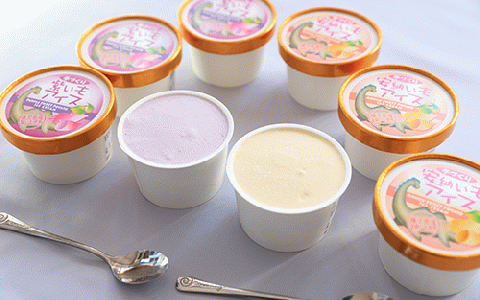 こだわりの逸品 特別な紫いもアイスと上品な安納芋アイスの8個セット(イッシーホンポ/010-176)