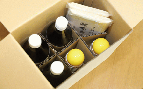 【指宿唐船峡】味の長寿庵そうめんセット(つゆ×3本、手延べそうめん×2袋、からしすみそ×2本)(南物産/010-459) そうめんつゆ ギフト  お中元 つゆ だし そうめんながし 鹿児島県