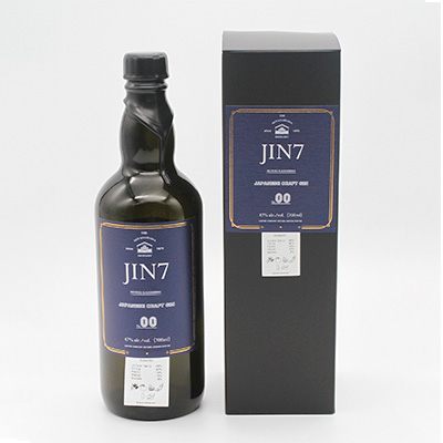 ボタニカル薫るクラフトジン JIN7ジンセブン00(700ml×1本)(岡村商店/016-1329)