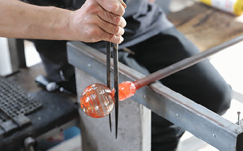 【ガラス工芸品】銀彩グラス(宮澤ガラス/022-1041)