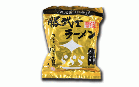【高級鰹節をトッピング!?】勝武士ラーメン即席タイプ8食セット(IMT/A-229) かつおぶし 特産品 いぶすき 鹿児島 鰹 加工品 だし インスタント ラーメン 魚介類 海鮮 特選 調味料 トッピング