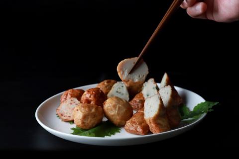 ちっきゃげ天のさつま揚げ丸天10袋(ちっきゃげ天/A-350)  さつまあげ 練り物 すり身 つまみ 詰合せ 惣菜 天ぷら 鹿児島