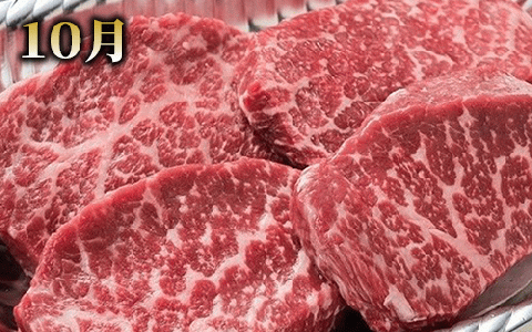 【全５回定期便】 大満足 ステーキ 三昧 定期便 (Meat you/Z-047)  黒毛 姫牛 A4ランク リブロース サーロイン フイレ モモ サイコロステーキ 国産 和牛 牛肉 黒毛和牛