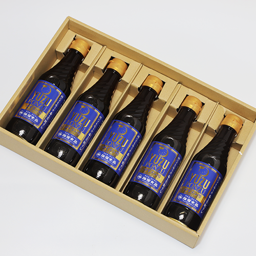 ゆずポン酢 250ml×5本(指宿食品/010-341) ポン酢 ぽんず ゆず 柚子 万能 タレ たれ だし 出汁 国産 カツオ カツオタタキ たたき 刺身 調味料 ドレッシング サラダ カルパッチョ お茶漬け 豆腐 万能調味料 万能タレ お手軽 お試し 小容量