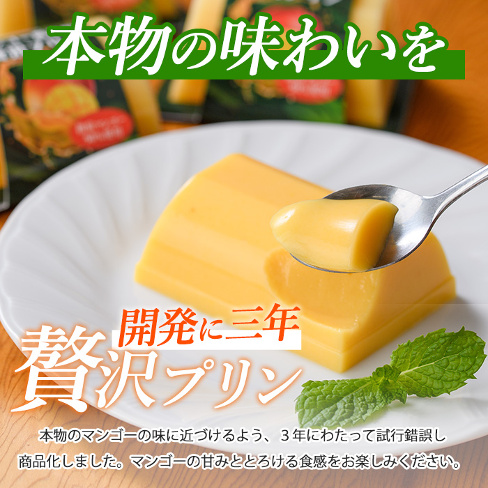 マンゴー農家の贅沢マンゴープリン9個入(マンゴーの森/A-309)