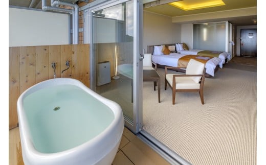 【1泊2食付きペア宿泊券】別邸 天降る丘 Lueur Gastronomieコース＜menu Lueur＞プラン(天降る丘/IB103-001)   宿泊 宿泊券 ホテル 指宿 鹿児島 宿 旅行 旅