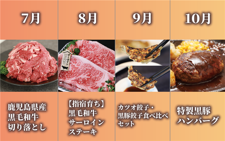 【全１２回定期便】鹿児島県産牛・豚バラエティ定期便(Z180-2042) 牛 牛肉 豚 豚肉 肉 鹿児島県産 国産 鹿児島産 黒牛 茶美豚 黒豚 餃子 しゃぶしゃぶ すき焼き すきやき すき焼 総菜 惣菜 冷凍 黒毛和牛 ステーキ ハンバーグ スライス 切り落とし 切り落し 切落し 頒布会 セット 定期