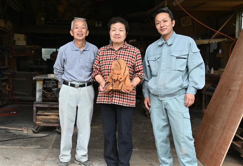 【屋久杉で創った】福を呼ぶ打ち出の小槌(小)(高橋工芸/160-1061)