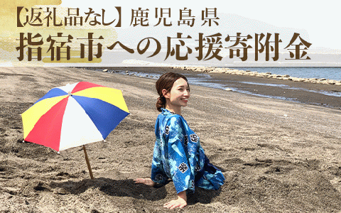 ≪返礼品なし≫鹿児島県指宿市への応援寄附金(1口：5,000円)005-155