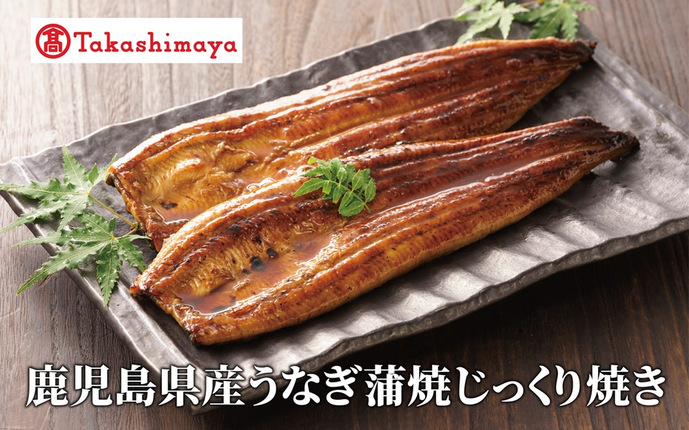 ＜高島屋選定品＞鹿児島県産うなぎ蒲焼じっくり焼き(190g×2尾) (TK020-1929)
