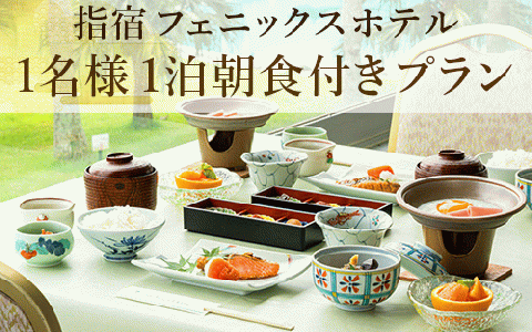 [鹿児島ひとり旅]1泊朝食付宿泊券(指宿フェニックスホテル/037-1103)