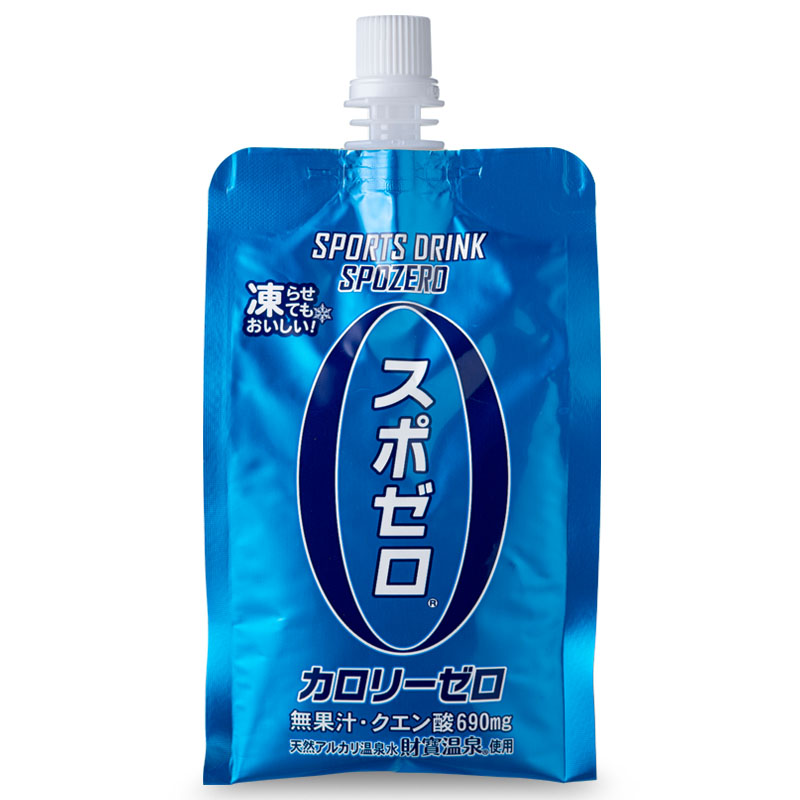 D4-2256／【3回定期】スポーツドリンク 300g×60本 スポゼロ パウチタイプ