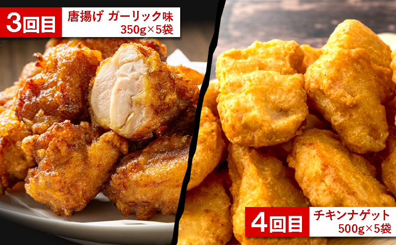 H8-2101／【6回定期便】鶏肉加工品　惣菜定期便