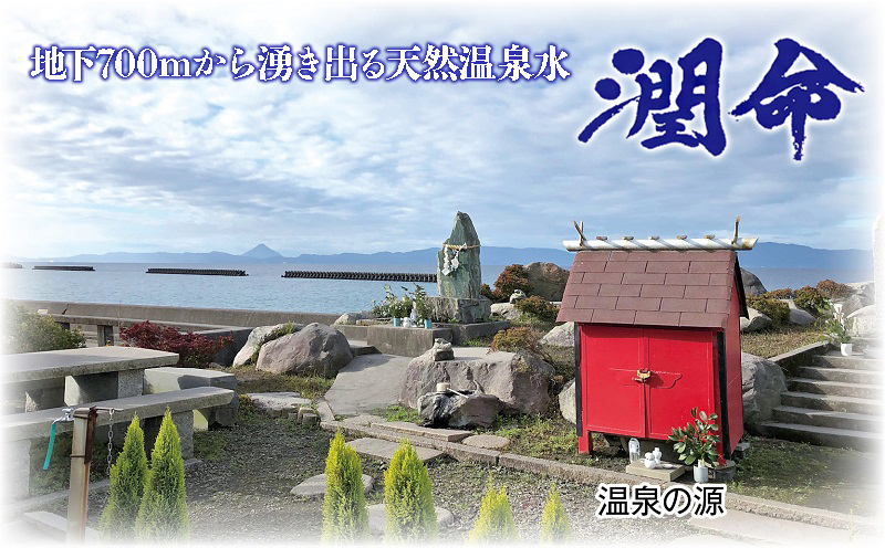 J14-1102／【12回定期便】飲む垂水温泉水　潤命　20L（20L×1箱）